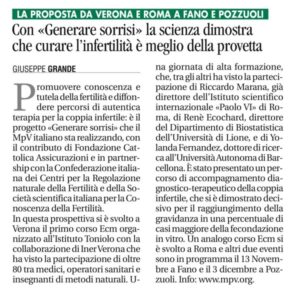 Scopri di più sull'articolo Con “Generare sorrisi” la scienza dimostra che curare l’infertilità è meglio della provetta