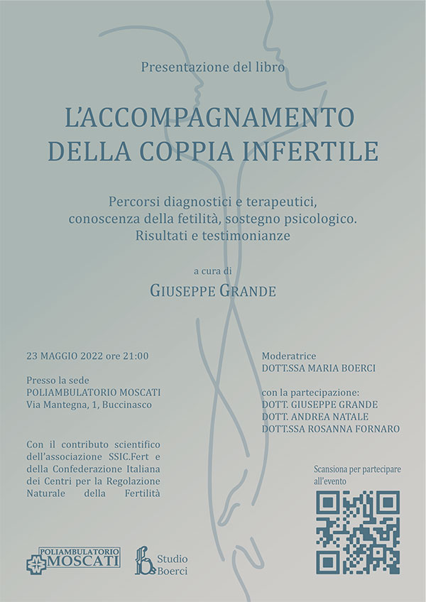 Scopri di più sull'articolo Presentazione del libro “L’accompagnamento della coppia infertile” – 23/05/2022