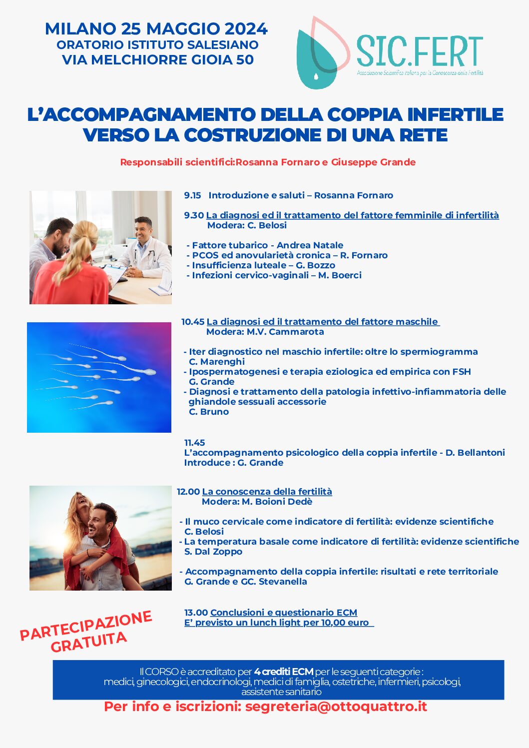 Scopri di più sull'articolo L’ACCOMPAGNAMENTO DELLA COPPIA INFERTILE VERSO LA COSTRUZIONE DI UNA RETE 25/05/24