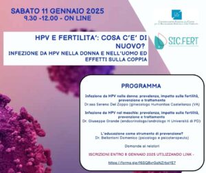 Scopri di più sull'articolo HPV E FERTILITA’: COSA C’E’ DI NUOVO? INFEZIONE DA HPV NELLA DONNA E NELL’ UOMO ED EFFETTI SULLA COPPIA 